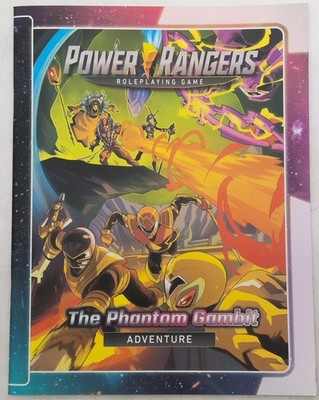 POWER RANGERS PHANTOM GAMBIT ROLEPLAYING GAME ADVENTURE BOOK BRAND NEW