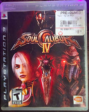 Bandai Namco Soul Calibur IV (Sony PlayStation 3 PS3, 2008) Online/MP
