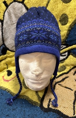 Kootenay Knitting Winter Hat Vintage Wool Knit Beanie Fair Isle Nordic Style