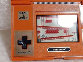 Nintendo Game & Watch Multi Screen Donkey Kong DK-52 Used Vintage