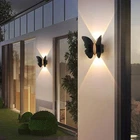 Solar Wall Lights Elegant Up And Down For Garden Patio Premium