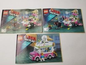 LEGO Movie 70804 Ice Cream Machine Complete Food Truck Micromanager 2-in-1