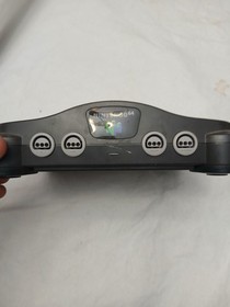 Nintendo 64 N64 Game Console Only Black NUS-001 Original System Tested and Works