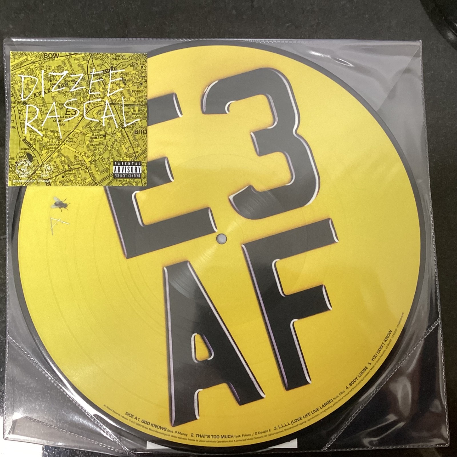 Dizzee Rascal - E3AF - Picture Disc - New and Unplayed LP