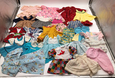 Lot of 24 Vintage Dolls Clothes