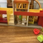 Vintage 1973 FISHER PRICE Little People Play Family Village Main Street Town