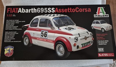 Italeri 1/12 Fiat Abarth 695SS Assetto Corsa #4705 Model Kit L@@K!