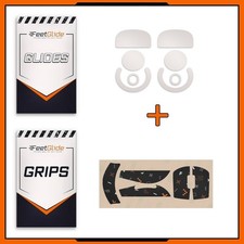 FeetGlide PTFE Mouse Skates  Grip Tape Bundle for Logitech G Pro X Superlight