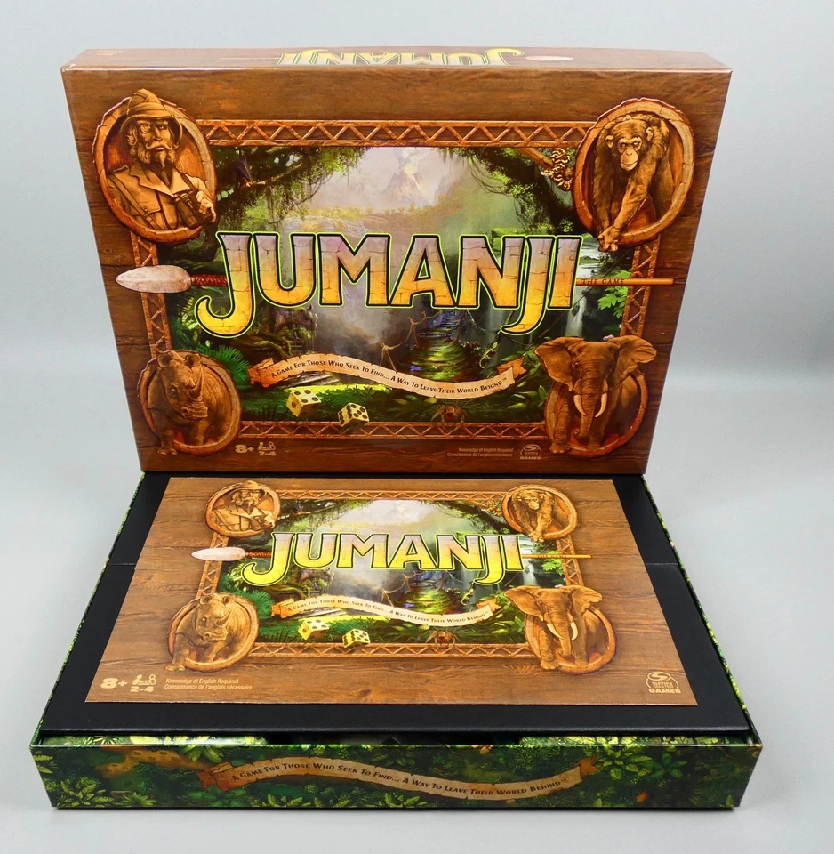 Jumanji Original Board Game by Spin Master 2022 (8+) - Opened / Contents Sealed - Image 2 of 4