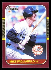 Mike Pagliarulo 1987 Donruss Opening Day #239 New York Yankees BUY3GET1FREE