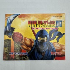 Ninja Gaiden III 3 The Ancient Ship of Doom I...