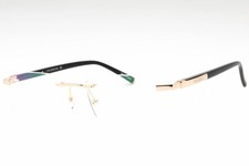 Charriol PC75112 C03 Shiny Gold Black 58mm Eyeglasses New Authentic