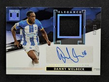 2022-23 Panini Impeccable DANNY WELBECK 3/25 Patch Auto Silver Elegance #EJ-DW