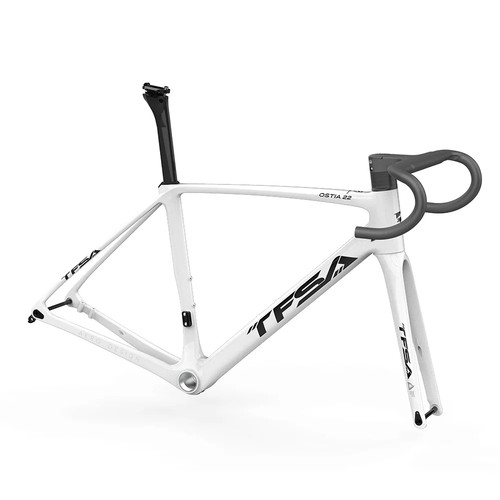 T47 Threadfit Carbon Road Bike Frame Disc Brake 700C Comfortable Bicycle Frame - Picture 7 of 33