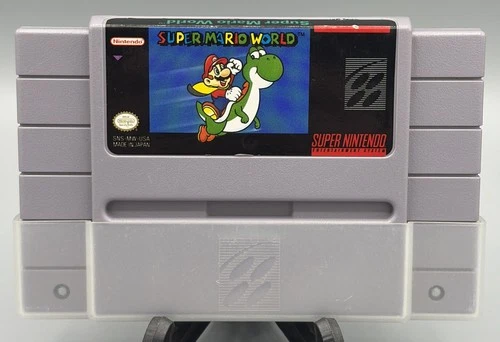 Super Mario World Super Nintendo SNES Authentic💯 Tested/Saves✅ VG+💎