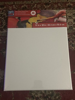 Artist s Loft 12x16 Canvas Gallery Wrapped Blank Painting Canvas New