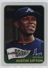 2014 Topps Heritage Chrome /999 Justin Upton #THC-170 6o3