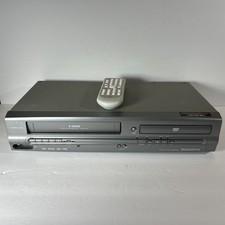 Magnavox MWD2205 4-Head DVD VCR Player And Remote Tested Working