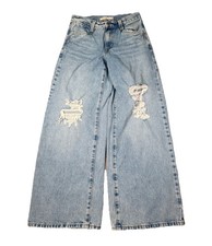 Levi's '94 Baggy Wide Leg Women's Blue Jeans Mid Rise Light Wash 25X31