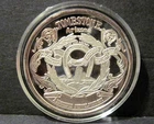 Boothill Graveyard TOMBSTONE Arizona OK Corral 1oz 999 FINE Silver UNTOUCHED Wow