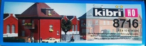 KIBRI 8716 Kit Casa in mattoni a 2 piani sul ciglio di strada - scala H0 | Zustand: Nuovo