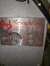 Commercial Steel Food Mixer, Newscan FM20 Used