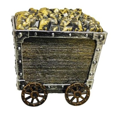 Vintage Mining Cart Treasure Box - Ultimate Kid's Adventure Toy for 