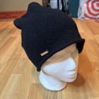 FROST Unisex Cashmere Knit Beanie Black OS Simple Winter Hat Cap Made In Poland — photo 1
