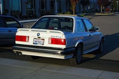 Zender E30 Rear Trunk Deck spoiler Heckspoiler Alpine White II 325i 325ix 325e