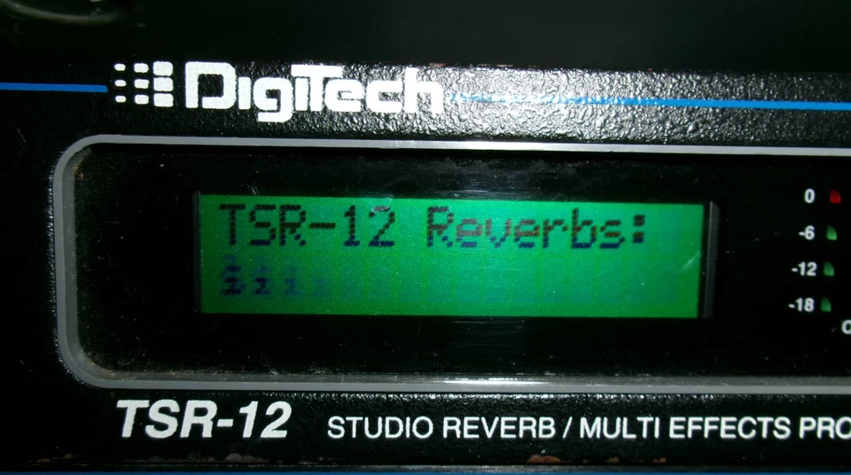 DIGITECH TSR-12 Studio Reverb 🎛️ Multi Effects Processor - Image 2 of 4