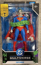 McFarlane Toys DC Multiverse Jokerized Superman Gold Label Figure New