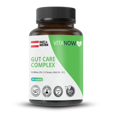 Gut Care Probiotika Darmflora Komplex 50 Mrd. KBE bacterial Vitamin B6 & B12