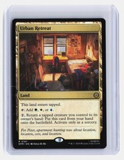 Urban Retreat MTG Marvel's Spider-Man #187 Rare Land