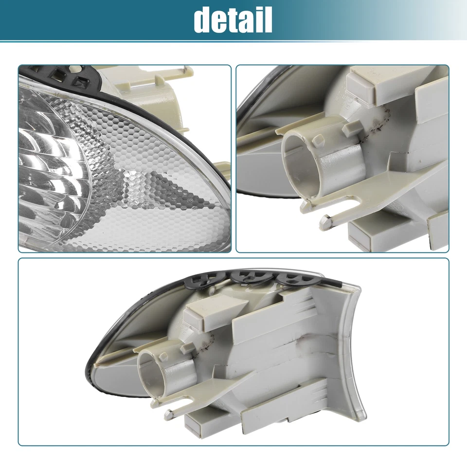 Par de luces de señal de giro lámpara de señal de esquina para BMW E38 serie 7 1999-2001 Foto 4 de 4