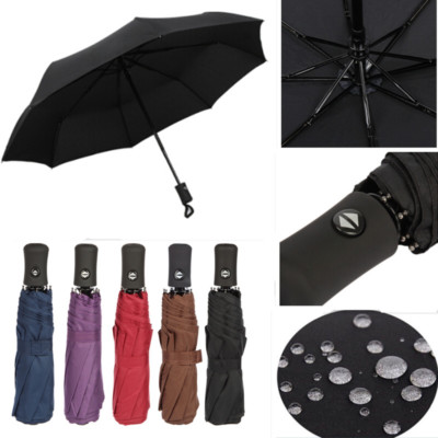 Automatic Umbrella Anti Uv Sun Rain Windproof Umbrella Teflon Folding Compact Xl Ebay
