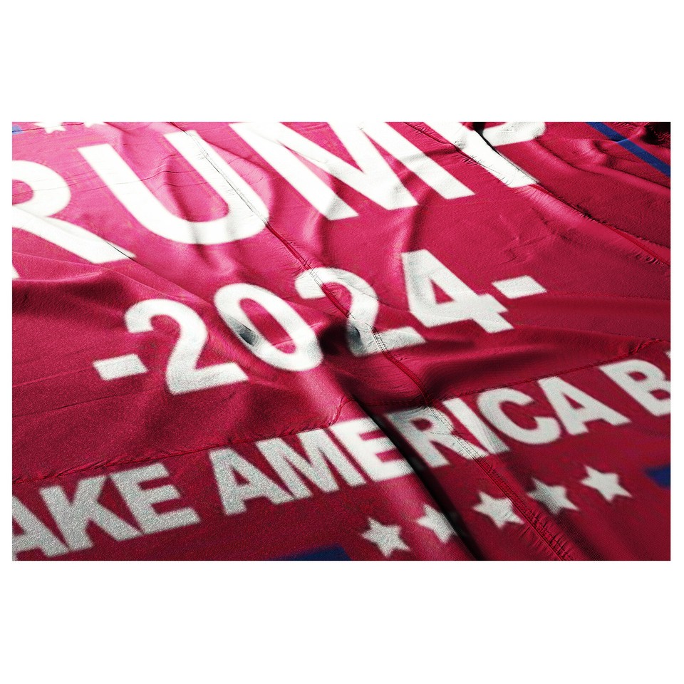 Trump 2024 Flag "Save America Again Trump 2024" 3'x5' Flag - Donald Trump MAGA, Republican, Made In China Donald Trump Hat - Foto 9