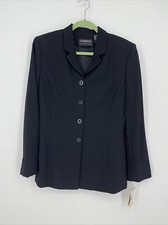NWT Liz Claiborne Collection Classics Black Women's Blazer Jacket Size 10