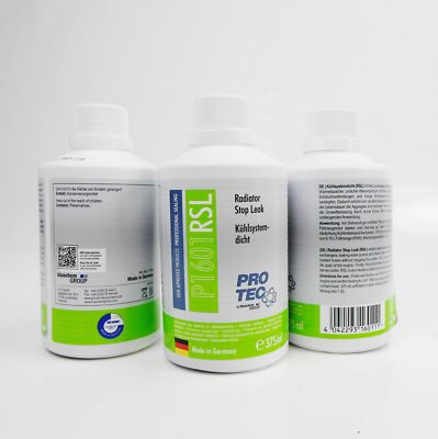 3x PRO TEC RSL Kühlsystemdicht Kühlerdicht Radiator Stop Leak 375ml P1601
