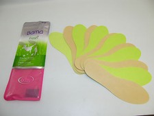 BAMA FRESH 6 PAIRS INSOLE THIN BAREFOOT FRESH SOLE size 35/36 NEW BOXED