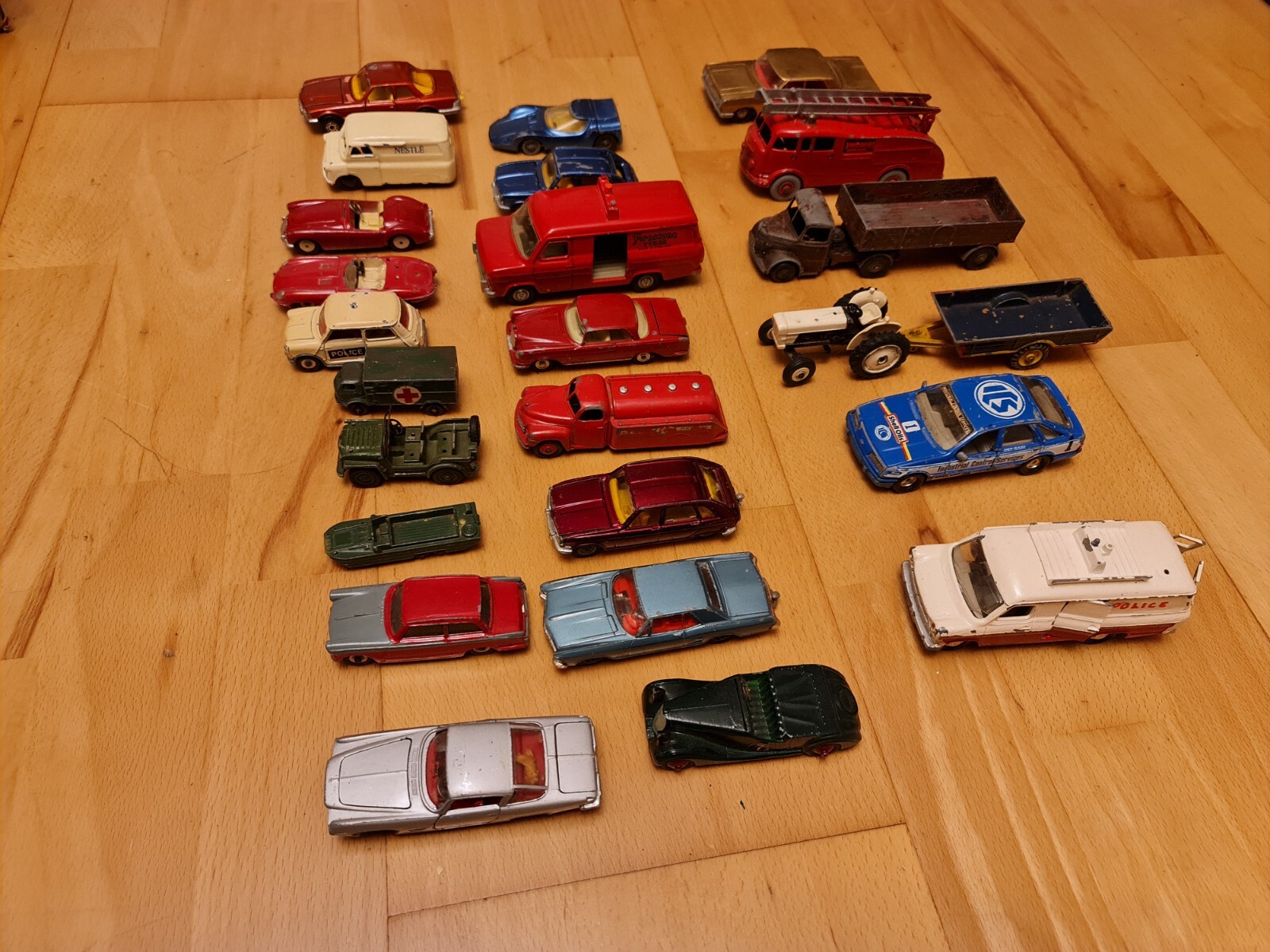 Bundle Of Vintage Dinky Matchbox Toy Cars Models Spares Parts Repairs Ford eBay
