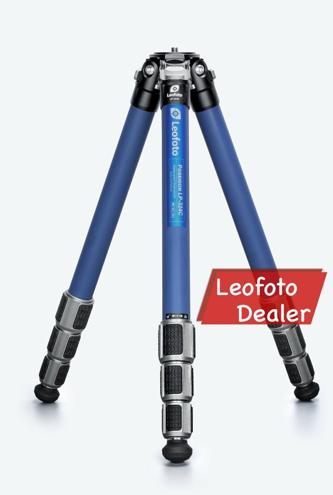 Leofoto LP-324C Blue Poseidon Sea Tripod | Anti-Corrosion