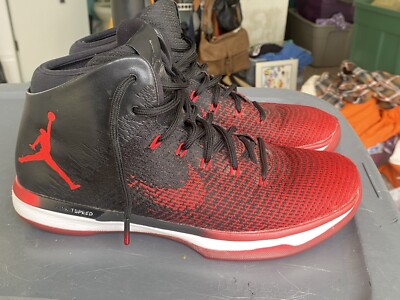 845037 001 Air Jordan XXX1 31 Banned Bred Black Varsity Red White