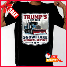 Trump's Snowflake Removal Service Funny Trump 2024 T-Shirt