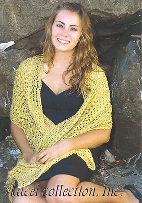 Urban Silk Lace Shawl - Skacel Collection KNITTING PATTERN Pattern Only