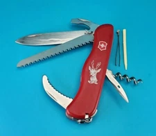 Victorinox Hunter Swiss Army Knife Multi Tool! Slide Lock!
