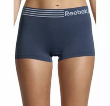 Reebok Women's Size Large 12-14 Seamless Boyshorts Panties Underwear 4 Pair NWT