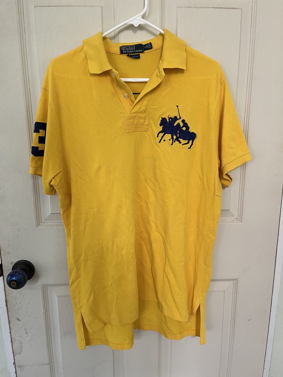 Polo Vintage Ralph Lauren Ricamata Dual Pony #3 Camicia L