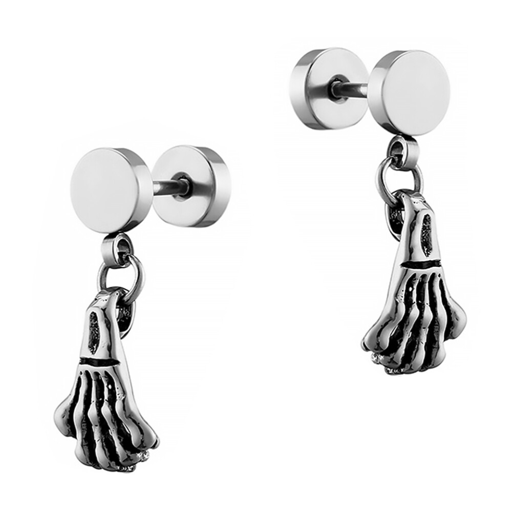 Stylish Titanium Steel Hypoallergenic Hoop Earrings for Women-image