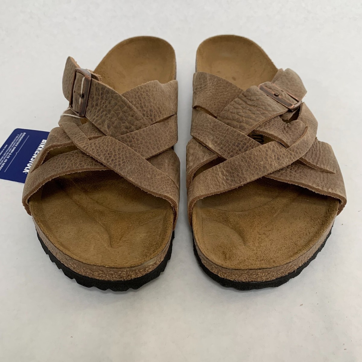 New w/o Box Birkenstock Lugano Camberra Old Tobacco Regular