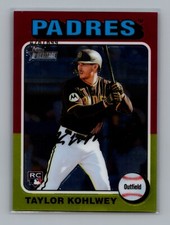 2024 Topps Heritage #154 Taylor Kohlwey RC Chrome /699 San Diego Padres